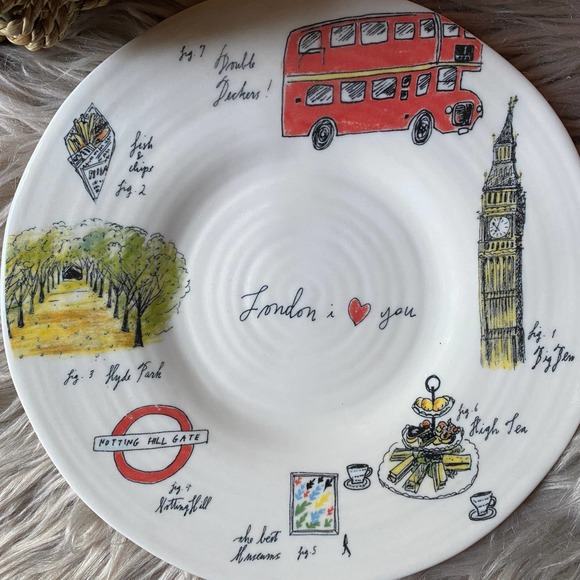 *SOLD* Anthropologie Linea Carta Diva Pyari "I Love London" - Picture 2 of 3